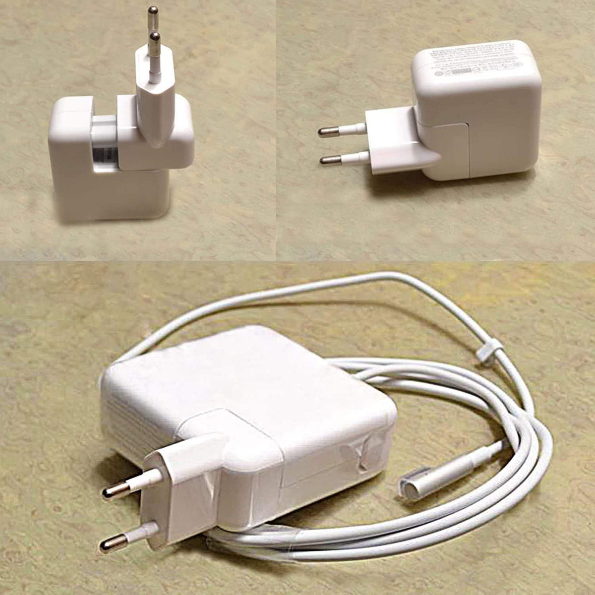 Apple Original AC Adapter Europe Plug Charger Converter for MacBook, iPhone & iPad