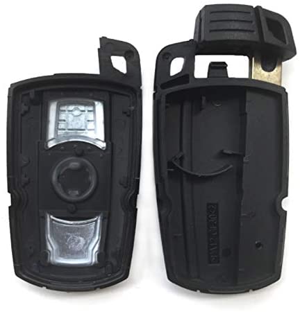 BMW Car Key Case – 3 Button Smart Remote Key Fob Cover for 1/3/5/6 Series (E60 E90 E91 E92 E70 X5 X6)
