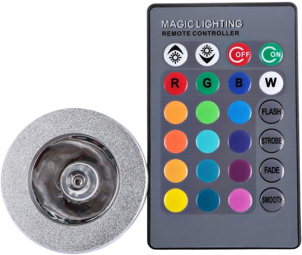 Remote Control Colorful LED Bulb - E27-RGB -220V