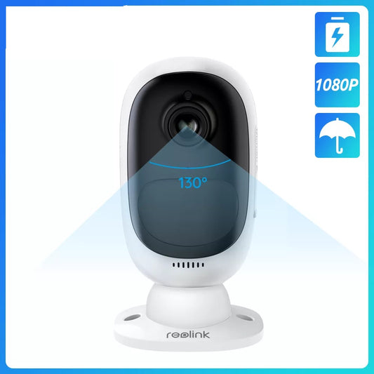 Reolink Outdoor Wireless Security Camera – 1080P WiFi, Night Vision, PIR Motion, Two-Way Audio