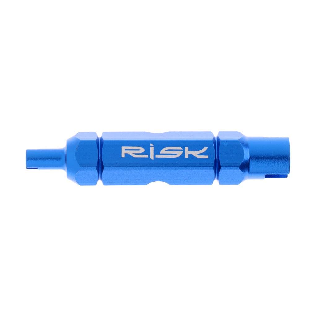 Bicycle Valve Core Removal Tool Schrader & Presta Extender 5mm Wrench Bike Valve Core Remover (1 Piece)