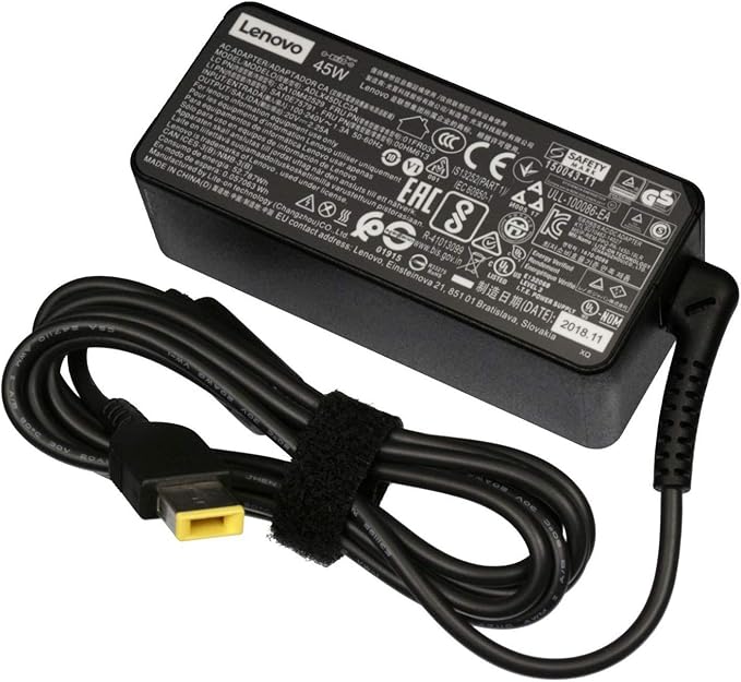 20V 2.25A Lenovo Original 45W Laptop Charger | Slim Tip AC Adapter