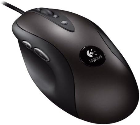 Logitech Wired Optical Mouse 5 Buttons with Scroll Wheel – High Precision USB Mouse for PC & Laptop (Ergonomic Design)