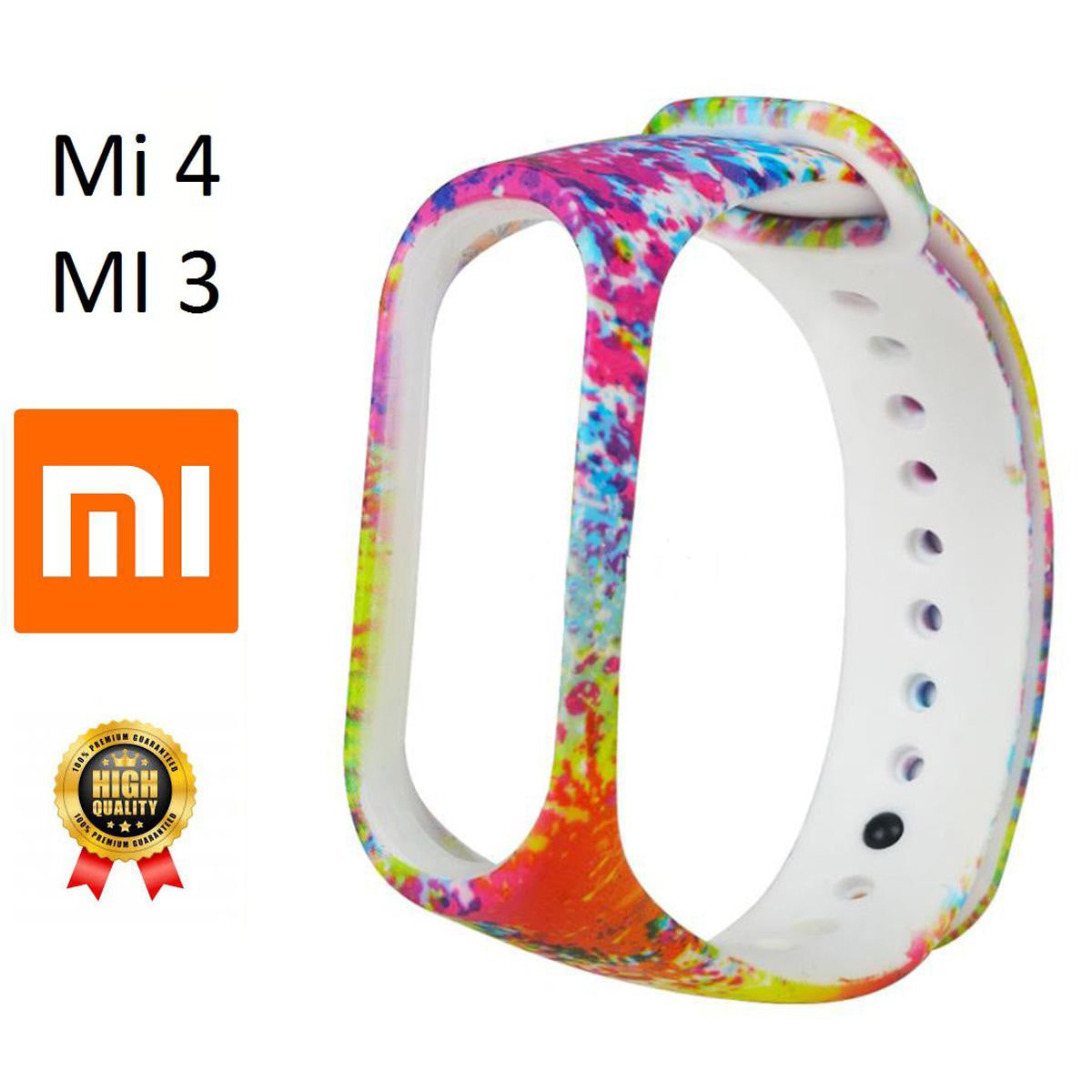 Premium Quality MI Band 3 and MI Band 4 Replacement Girls Strap/Band Mi3 Mi4 M4 Color Full