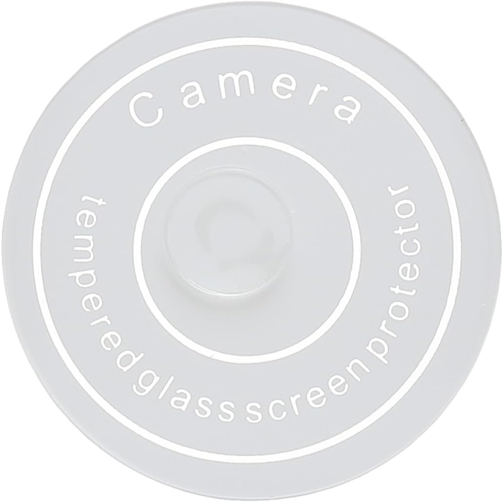 Tempered Glass Camera Lens Protector for GoPro Hero 7 / Hero 8 – Anti-Burst Scratch Resistant Lens Guard (Transparent, 1 Pc)