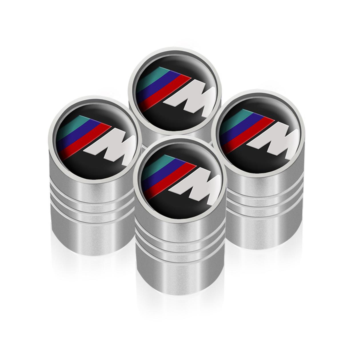 4pcs Dust Caps for Car Tires for BMW Logo, Car Tire Valve steel Caps for BMW Tires,
