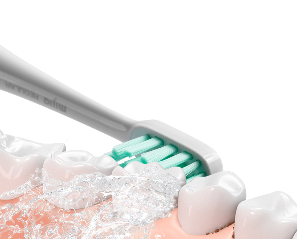 Original Regular Type Toothbrush Heads for Xiaomi Mijia Sonic Electric Toothbrush T300 T500 Tooth Brush Head Replacement 3 Pcs