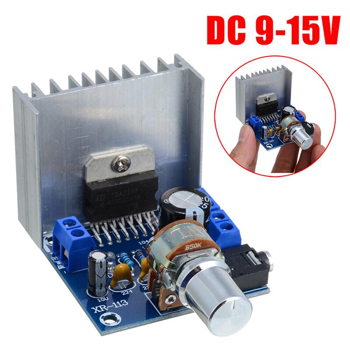 TDA7297 Amplifier Bard AC/DC 2*15W Digital Audio Power Amplifier Module for Car