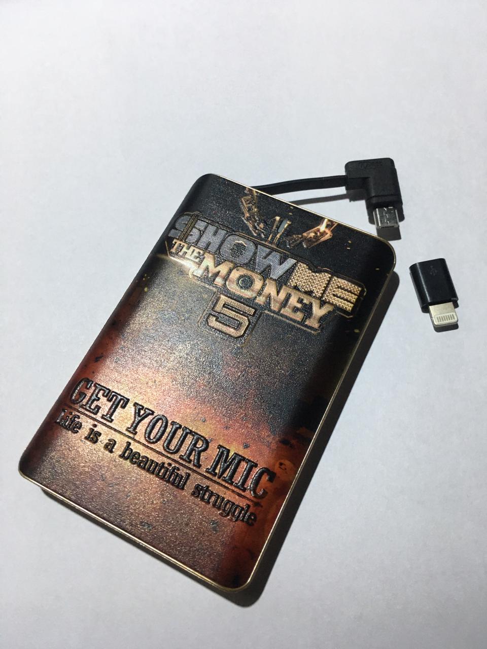Power Bank 2450 mah Ultra Slim Card Size Pockit Mobile Power Gift Korian Qulity