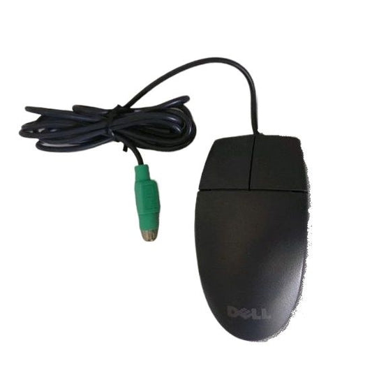 M-S34 Black Trackball USB Mouse with 2 Meter Cable – Branded Optical Trackball Mouse for PC, Computer & PS/2 Compatible Ergonomic Design