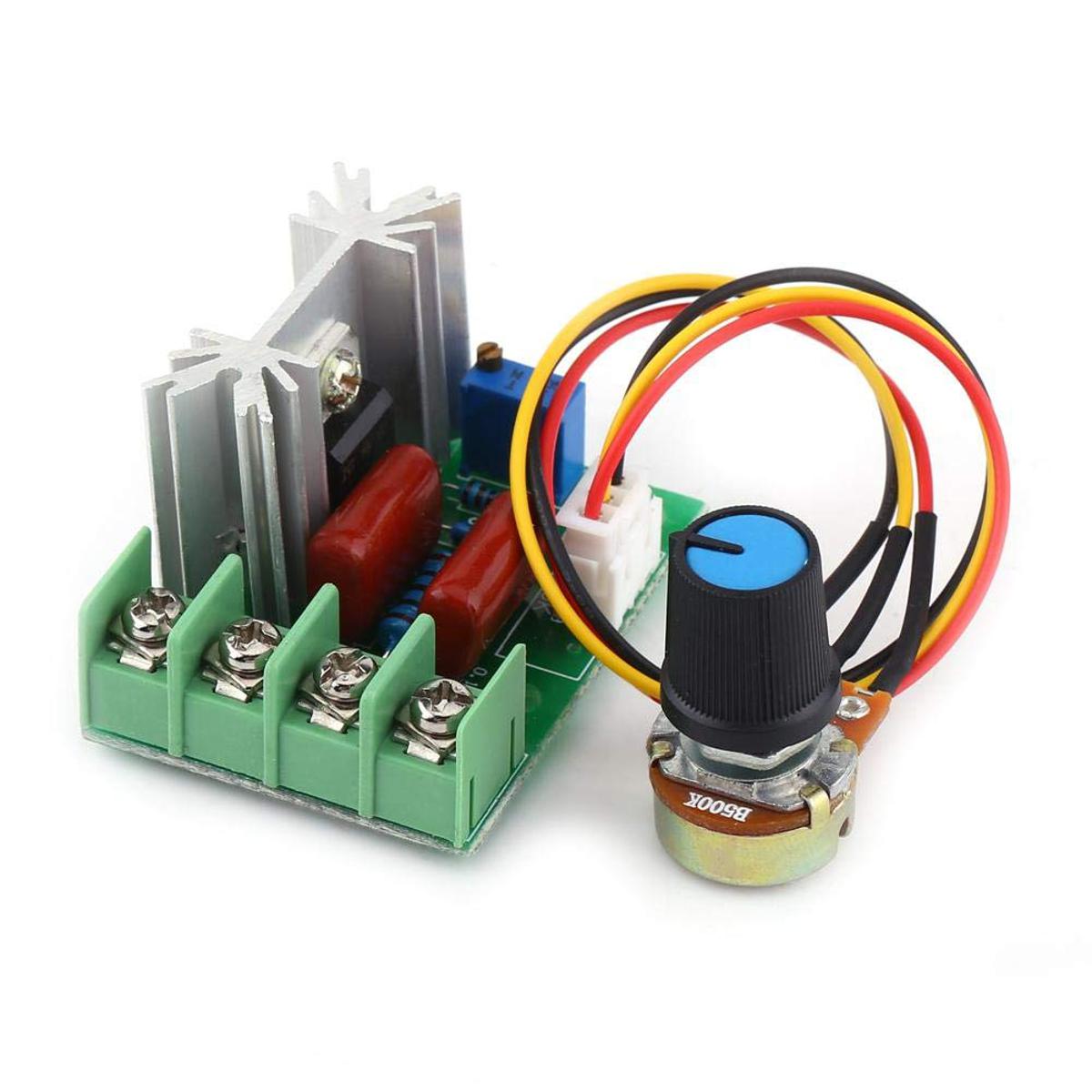 AC 220V 2000W SCR Voltage Regulator Dimming Dimmers Motor Speed Controller Thermostat Electronic Voltage Regulator Module