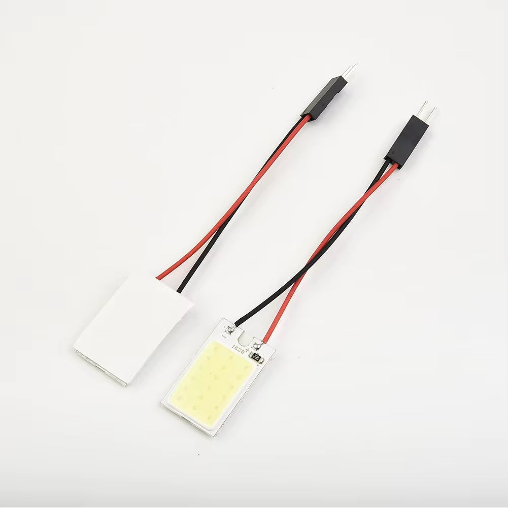 1 PCS 18 SMD COB Auto Interior Panel Lights DC12V Car Room Interior Dome Light Bulbs Reading Lamps Decorative Lights Car Interior Tools