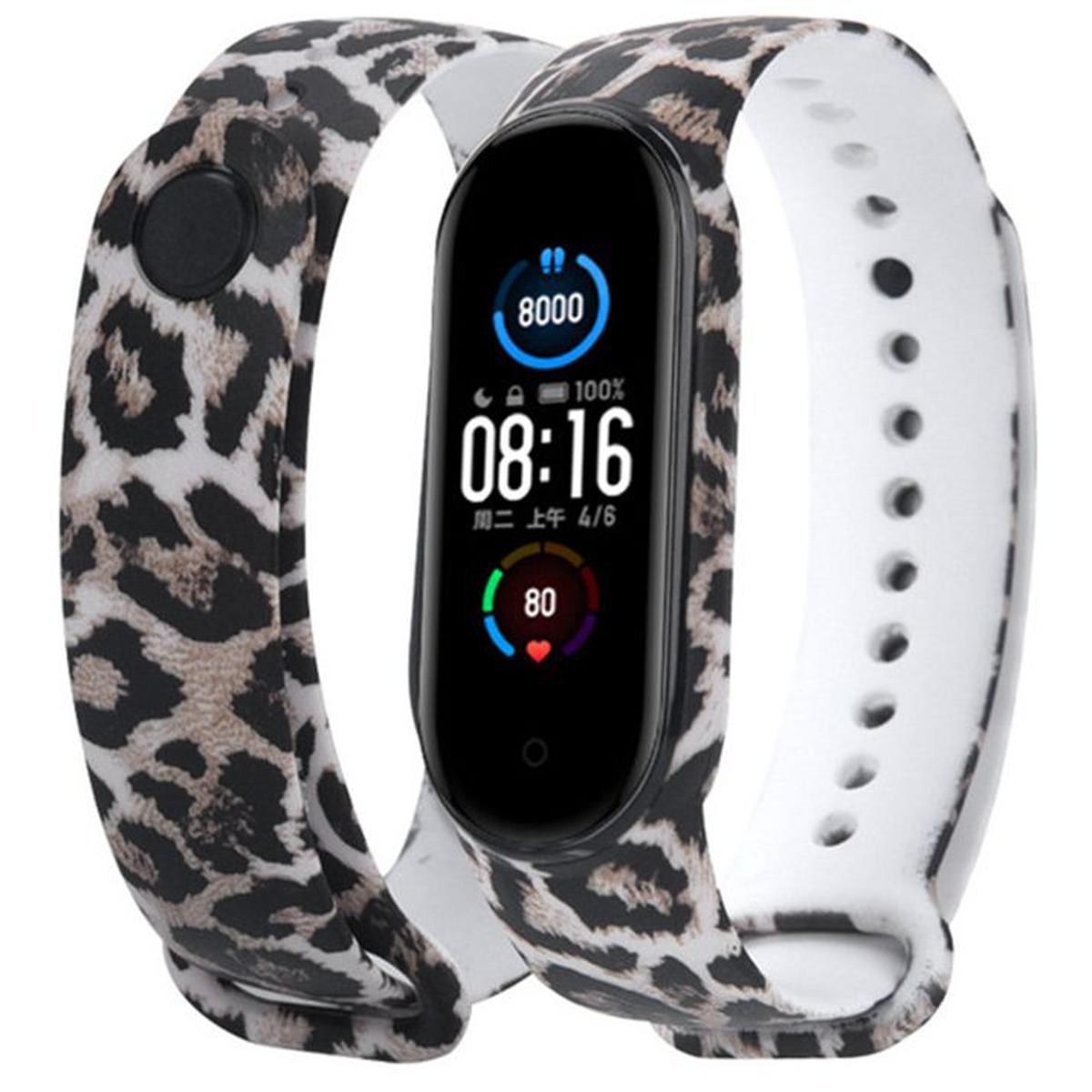 Mi4 Band Strap & Mi3 Band Strap Printed A One Natural Color Full Matching Girls & Boys Strap for mi Replacement Waterproof Wrist Band Printed Strap for Xiaomi Mi Band 4 & 3 Smart Activity Tracker -Printed (Only 1 Strap - Chip not Included)