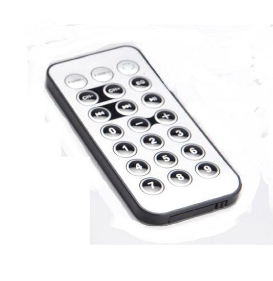 IR Remote Control for MP3 Radio Adapter & Bluetooth Audio Player (Car & Speaker Use)