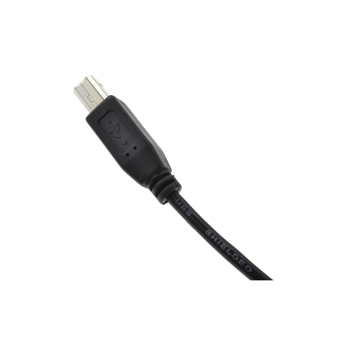 USB 2.0 Printer Cable A to B 3 Meter – High Speed 24AWG Copper Lead for Printer, Scanner & Fax | Durable USB Type A to Type B Connector (Black)