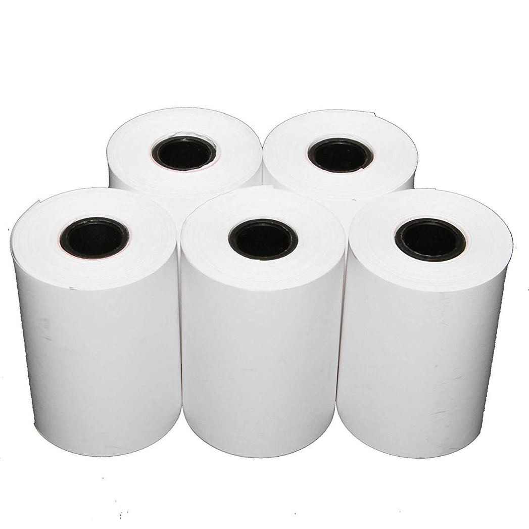 Pack of 5 POS Thermal Printer Roll , ( Size 80mm x 65 meter)