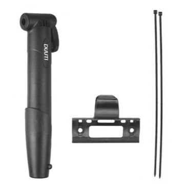 Mini Bicycle Air Pump Portable Bike Frame Hand Pump | Presta & Schrader Valve Compatible Compact Cycle Pump