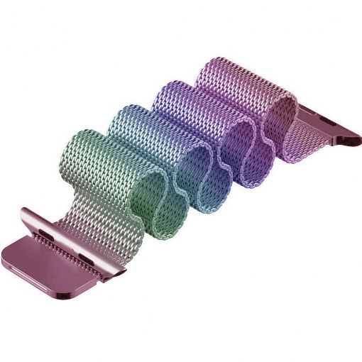 Magnetic Band Compatible with Apple Watch Strap 42 / 44 mm Stainless Steel Mesh Metal Sport Strap Wristband iWatch Series 10 9 8 7 6 5 4 3 2 1 SE Ultra