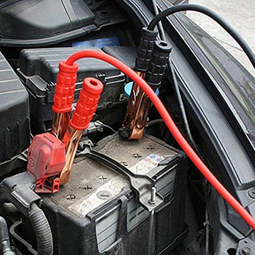 Heavy-Duty Car Battery Jumper Cable – Red & Black Booster Cables for Emergency Vehicle Jump Start