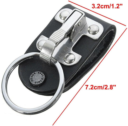 B910 Zinc Alloy Keychain Stylish & Durable Car Key Ring Holder
