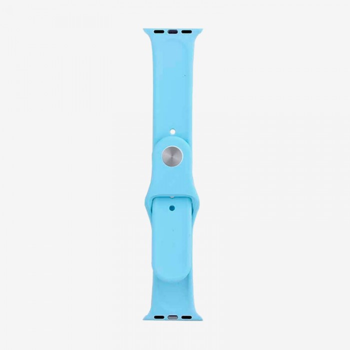 Turquoise color i Watch Strap for 38mm / 40mm / 41 mm (Series 1, 2, 3, 4, 5, 6, 7 and SE) A One World Hi Quality (Turquoise)(Watch Not Included)