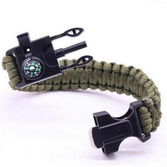 5 in 1 Multifunctional Outdoor Bracelet Umbrella rope bracelet outdoor multi-function bracelet bracelet for survival outdoor adventure camping