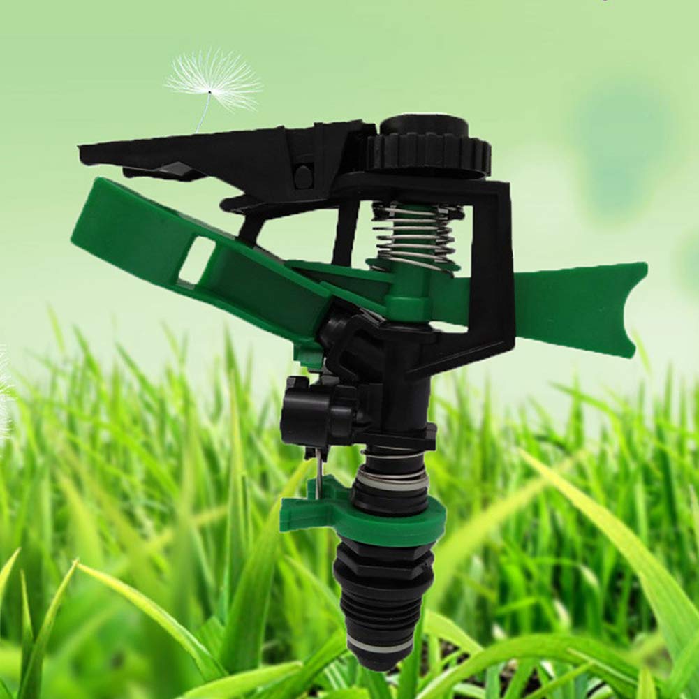Garden Lawn Irrigation Tools Durable Garden Sprinklers Rotating Spray Nozzle Plant Watering Drippers Sprinkler