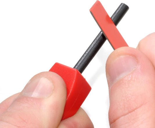 Mini Survival Fire Steel Flint Magnesium, for Outdoor Use (Red,and Orange color Camping Firesteel