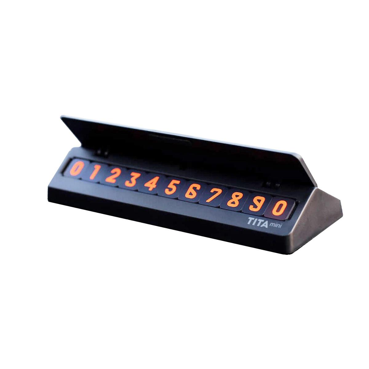 mi Original Xiaomi Youpin TITA-mini Car Temporary Parking Number Plate Parking Card