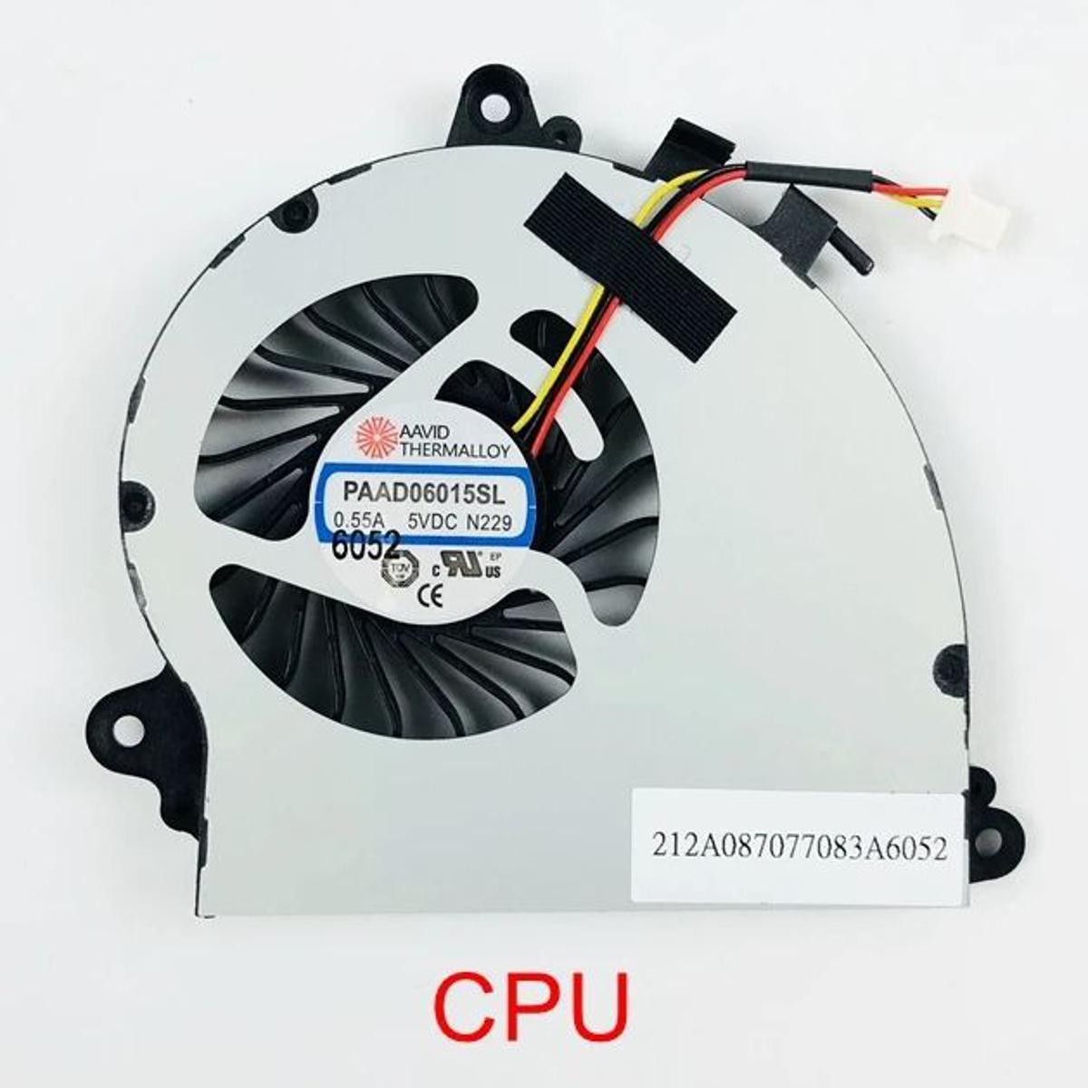 New Original for MSI GS70 GS72 MS-1771 MS-1773 UX7 7G-700 CPU Cooling Cooler Fan PAAD06015SL N184 N346 N197 N269 N229 N154