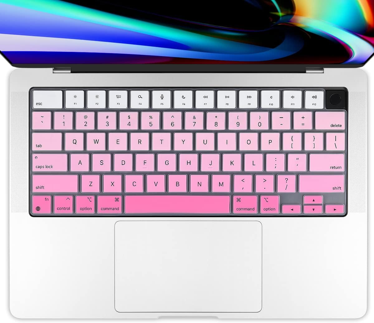 Gradient Keyboard Cover for MacBook Pro 14”/16” & MacBook Air 13” | Ultra-Thin TPU, Spill & Dust Protection