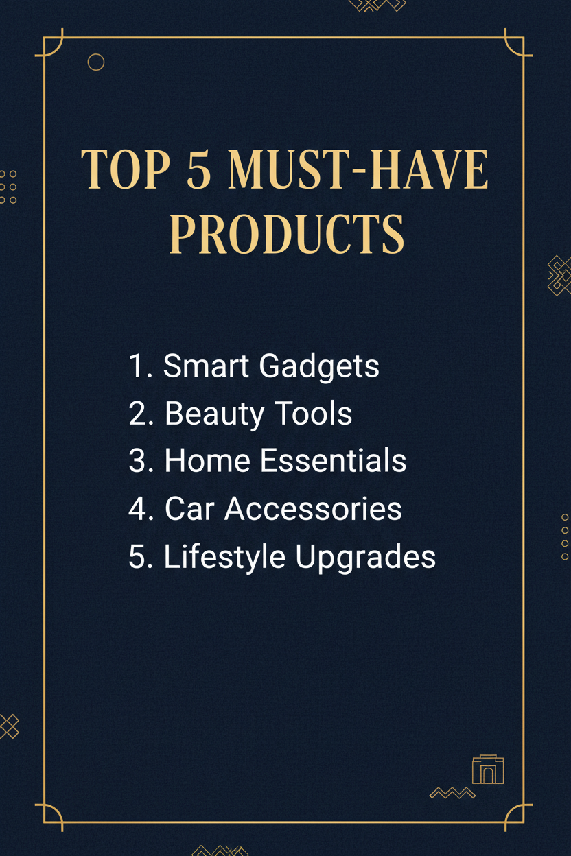 Top 5 Must-Have Gadgets & Home Products in Pakistan 2026