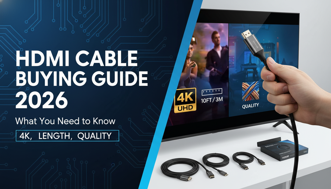 HDMI Cable Buying Guide 2026 — What You Need to Know (4K, Length, Quality)