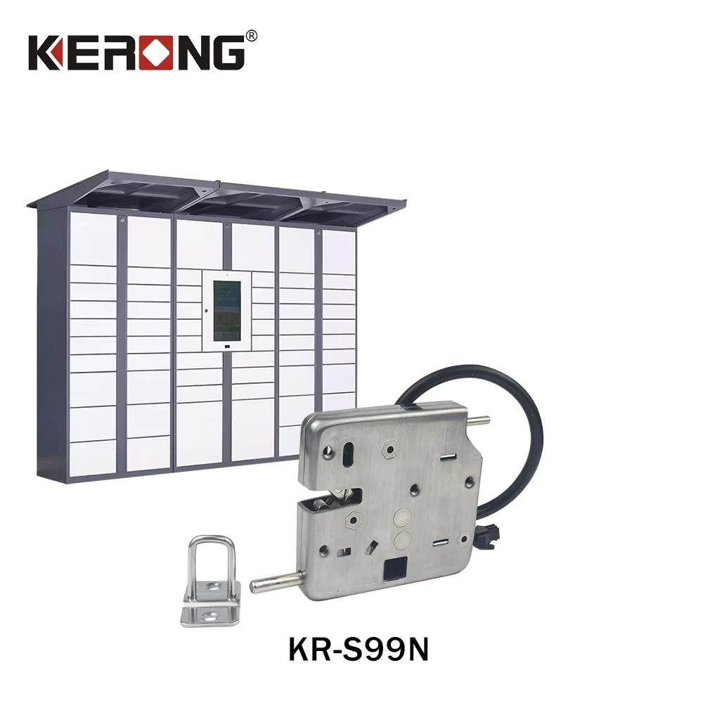 KERONG 24v Solenoid Lock Stainless Steel Electric Control Lock for Cabinet Electronic Locker Drawer Gate - image 4