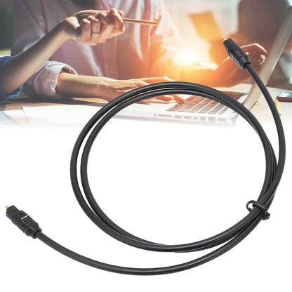 1.5 Digital Optical Cable Audio Fiber Optical SPDIF Audio Cable TosLink Cable