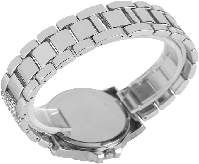 Luxury Crystal Women Bracelet Watches  Silver Fashion Lady Quartz Watch Female Wristwatch Montre Femmel