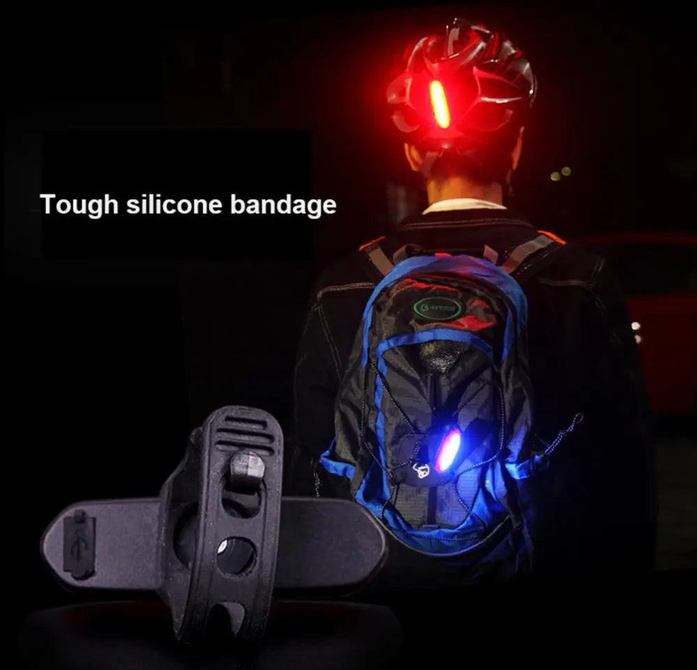 100 LM Rechargeable COB LED USB Mountain Bike Tail Light Taillight MTB Safety Warning Bicycle Rear Light Bicycle Lamp
