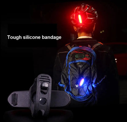 100 LM Rechargeable COB LED USB Mountain Bike Tail Light Taillight MTB Safety Warning Bicycle Rear Light Bicycle Lamp