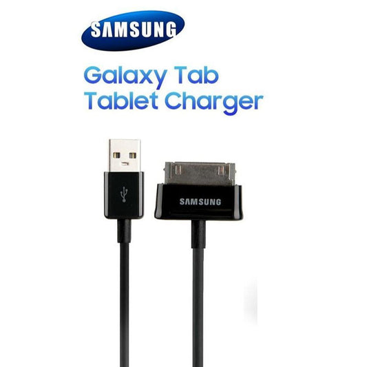 Original Samsung Galaxy Tab Charging Cable 30 PIN- Black 2 3 Tablet 10.1 P1000 P3100 P3110 P5100 P5110 P7300 P7500 P7510 N8000