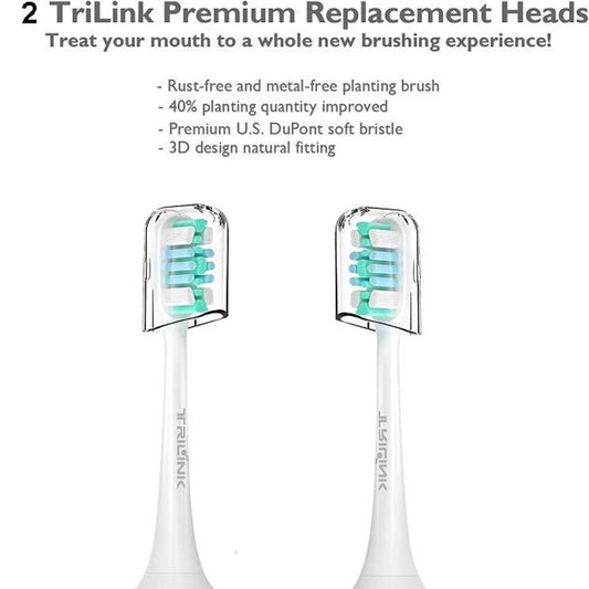 Replacement Toothbrush Heads for Philip Sonicare ProResults, fit DiamondClean, FlexCare, Gum Health, Plaque Control, EasyClean, HealthyWhite and HydroClean Sonicare Electric Toothbrush