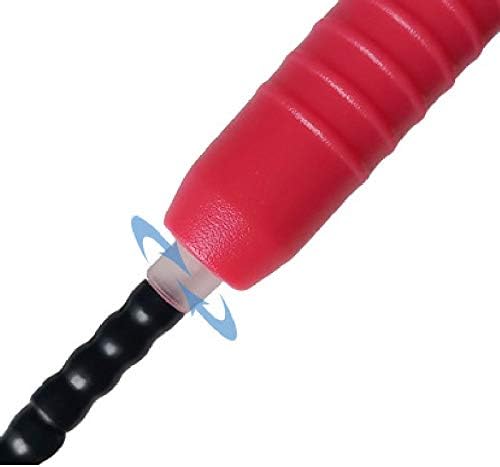 skipping rope, Unisex Bamboo Joint Skip Rope Soft Beaded Adjustable 360° Rotation Segmented Lengths Jumping Ropes Fitness