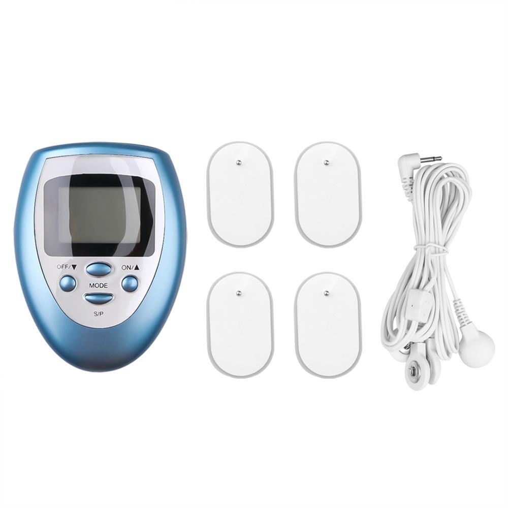 1PC Digital TENS Therapy Machine – Portable Electric Full Body Massager for Pain Relief & Slimming (With Battery & Book)