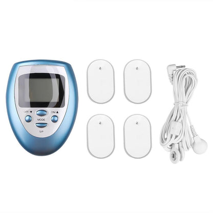 1PC Digital TENS Therapy Machine – Portable Electric Full Body Massager for Pain Relief & Slimming (With Battery & Book)
