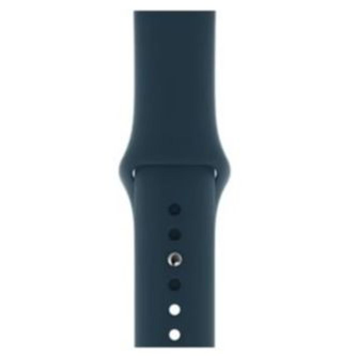unique new fashion i Watch soft unique 38mm 40mm 41mm Silicone Watch Strap Sport Ocean Green A One World Hi Quality