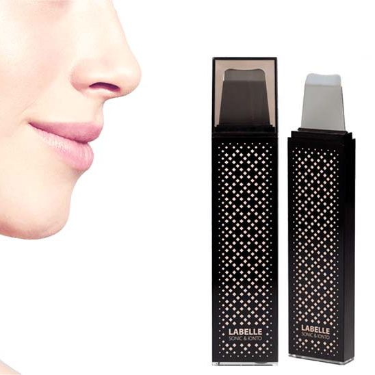 LABELLE SONIC IONTO L6 175g Ultrasonic Skin Scrubber Exfoliate Dead Skin Sells Control Sebums Black Heads