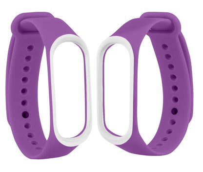 Replacement Sport Silicone watch band Bracelet For X iao mi M i Band 3/4 Fitness smartwatch colorful comfortable strap for Mi band 3 4, A One