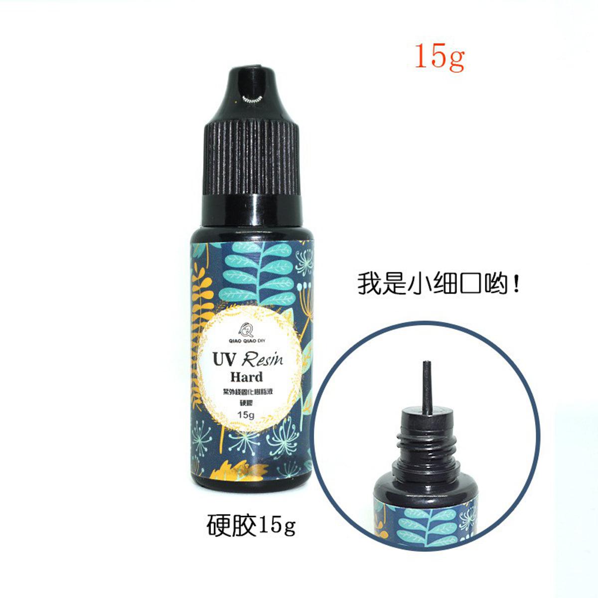 Fishing Quick Drying Glue Fly Tying Lure UV Clear Finish Glue Flow Hard Type UV Resin Glue DIY Accessories Fishing Quick Drying