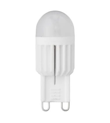 G9 LED Light Bulb 220v - 240v 50-60Hz 3W Ceramic Base Equivalent 30W, Ceiling Pendant Light, Chandelier Night Lights, Warm White 2700K, Bi-pin Base Table Lamp, Desk Lamp, Decorations