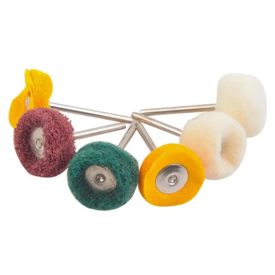6pcs Polishing Wheel Buffing Pad Brush Set Polishers Tool For Rotary Drill Bit