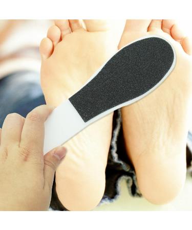 🌸 Edi Ragar – Double-Sided High-Quality Plastic Foot Filer with Sand Paper (Washable & Reusable) Professional Pedicure Dead Skin Scrubber | Callus Remover | Foot Care Beauty Tool (Paon Scraper | Par Scrubber | Foot Scrub | Heel Scrapper | Scruber)